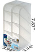 Officemate Desk Organizer, Pen Holder with 8 Compartments, Set of 2