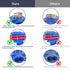 Chanzon 140pcs Quick Splice Wire Connectors Snap Kit for 22-10AWG Gauge, Red Blue Yellow Solderless Electrical Joiner