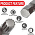 1pcs M8 Triple Square Spline Bit Socket for Electric and Pneumatic Tools, 1/4" Shank, 12 Point