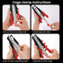 2500pcs Hog Ring Pliers Kit Automatic with Nails for Chicken Wire Fencing Fastening Clamp Fencing Tool C Ring Stapler