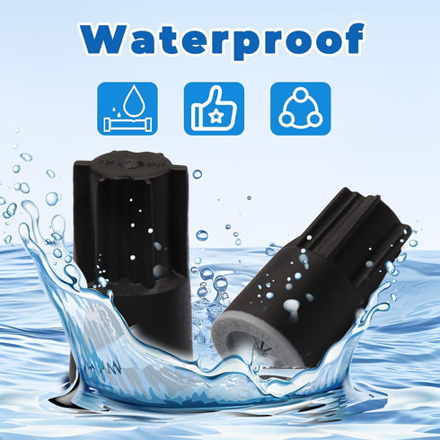 HARSKIYER 30 22AWG 14AWG Pcs Waterproof Wire Connectors, - Outdoor Cable Terminal Wire Connectors, Water Proof Twist
