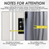 KAKUPPA 4-Digit 1pc) Refrigerator Lock, Combination Fridge Lock High-Security Refrigerator Part for French-Door