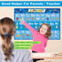 SK SUPKER 4Pack ABC Alphabet Chart + Numbers 1-100 + Shapes + Colors Poster Set, Toddler Educational Learning Posters