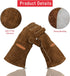 YESWELDER 14-Inch Welding Gloves, Cow Leather Heat/Fire Resistant Mitts for Forge/Mig/Stick Welding