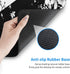 Japanese Life Death Keyboard Mat, Black White Anime Gaming Mouse Pad with Anti-Slip Rubber Base, Sakura Pagoda Sun