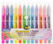BAZIC Highlighter Gel Pen, Bible Highlighter No Bleed Coloring Pen (12/Pack)