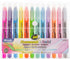 BAZIC Highlighter Gel Pen, Bible Highlighter No Bleed Coloring Pen (12/Pack)