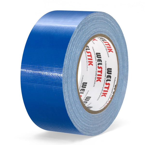 WELSTIK Professional Grade Duct Tape, Waterproof Duct Cloth Fabric for DIY and Repairs (Blue, 2" x 45 Yards)