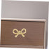NUOBESTY Brass Bowknot Drawer Pulls Stylish Cabinet Knobs for Dresser Shoe Cabinet Bedside Table Easy to Install