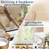 High Temperature Teflon Tape, 1 inch x 33 feet, PTFE Adhesive for Weston, FoodSaver, Seal A Meal