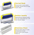 DIXIANG Set 3 (11" 4") (6" 3", 1/2"R) (6" 3", 1/2"W,1/2"D) Concrete Tools PC Stainless Steel Flat Finishing Trowel x
