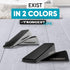 Strongest Door Stopper - Heavy Duty Wedge Made of Premium Quality Zinc and Rubber, Set of 4 with Wall Protectors