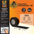 Gorilla Heavy Duty Double Sided Mounting Tape; Weatherproof; Black; 1" x 60" (Pack of 1)