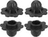 uxcell 4Pcs Camping Chair Foot Cover, 0.71 Inch Plastic Table Legs Feet