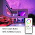 GU24 Bulbs4 PackA19 12W 1200LM 2 bulbDimmable Bulb2700K-6500K Dimmable Smart Led Light Smart Bluetooth Prong Led Light