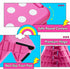 9 inch 300 LBS 1PC Delxo Folding Step Stool Non-Slip Foldable Toddler Stools Up to Kids Step Stool with Handle