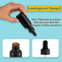 24 Pack, 1oz Glass Dropper Bottle, Frosted Black Tincture Bottles with Dropper for All Kinds of Liquids