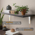 verkelly 4 8 10 Inch Pcs Shelf Brackets, x Heavy Duty Metal Wall Corner Angle Shelving for Wall Hanging Shelves