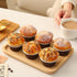 Joeabor Set 6 Pack Fake Cupcakes, Artificial Cupcakes for Display, Realistic Fake Food, Artificial Cake Fake Desserts