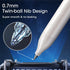 WRITECH Premium Gel Pens Fine Point 0.7mm Black Ink Pen 2ct with 2 Refills No Smear & Quick Dry Luxury Up-Gel