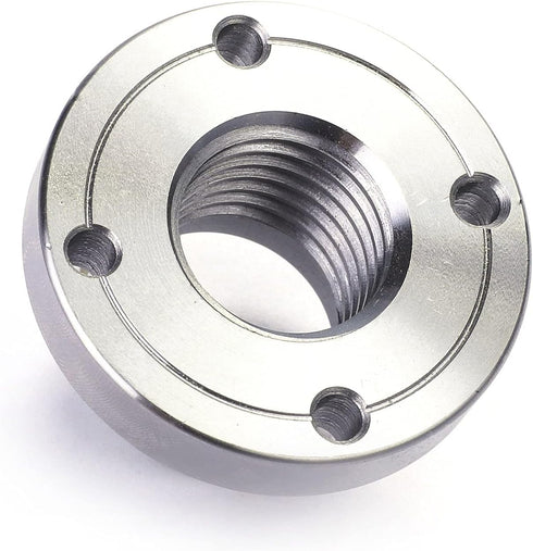 2" Wood Lathe Steel Faceplate Chucks, 1 -8TPI Thread Woodworking Accessories Tools