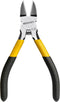 BOOSDEN 5 inch Flush Wire Cutters, Dikes for Crafting Electrical Jewelry Making, Precision Small Wire Snips