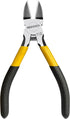 BOOSDEN 5 inch Flush Wire Cutters, Dikes for Crafting Electrical Jewelry Making, Precision Small Wire Snips