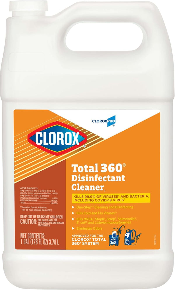 CloroxPro Clorox Total 360 Disinfectant Cleaner, 128 Ounces