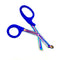 Artzone EMT Shears - 7.25" Stainless Steel with Multi Color Rainbow Titanium Coating by Cynamed