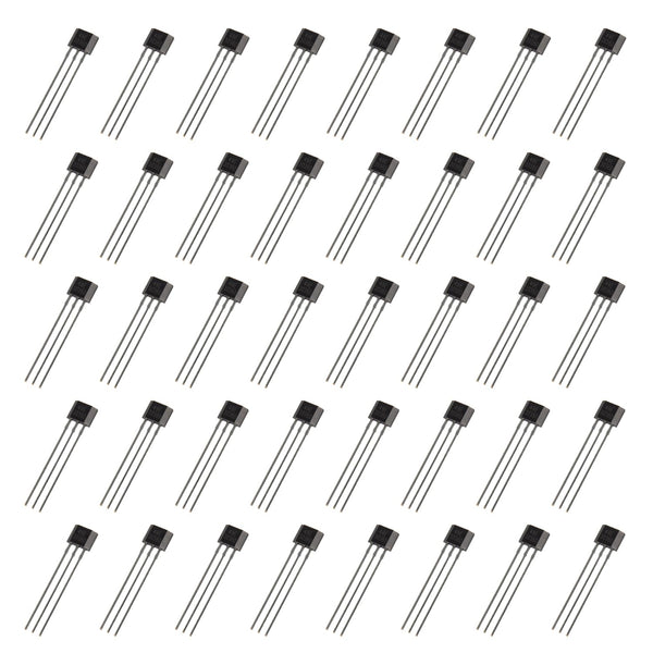 49E OH49E SS49E TO-92S Hall Effect Sensor 3Pins Magnetic Detector for Electric Vehicle Motor Repair (Pack of 40)