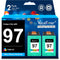 Valuetoner Remanufactured Ink Cartridge Replacement for HP 97 - High Yield for Deskjet 5740 5940 6520 6540