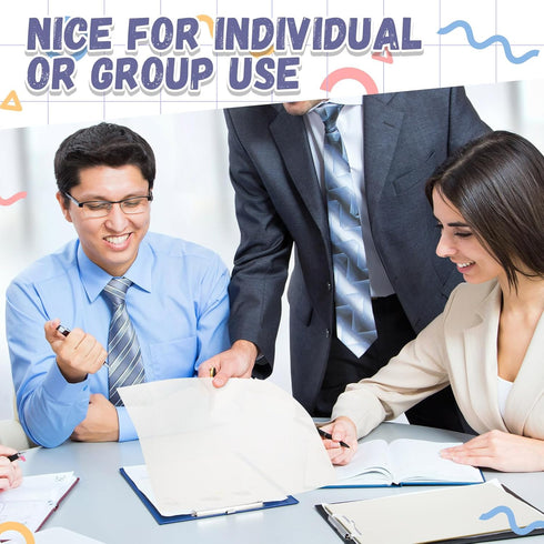 Gueevin 100 Sheets Extra Large Jumbo Transparent Sticky Notes, Clear Self Sticky Notes, Office School Supply (Clear,