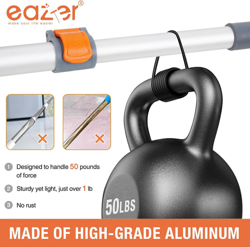 180Rotation 53in Eazer Grout Brush with Long Handle, Tile Grout Cleaning Brush, V-Shape Shower Scrubber Cleaner, Stiff