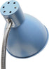 LD1076-BLU 16.22" Simple Designs Sleek Essentials Adjustable Metal Desk Task Lamp with Organizer Compartment