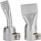 2Pcs Welding Gun Flat Nozzle - Stainless Steel Alloy Tips for Hot Air Torch Gun Soldering Supplies