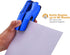Bostitch Office Heavy Duty Stapler, 40 Sheet Capacity, No Jam, Half Strip, Fits into the Palm of Your Hand, For Classroom, Office or Desk, Metallic Blue by Bostitch