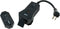 Woods 50125WD Wireless Remote Control Outlet Kit, Electrical Plug In Remote Light Switch, 1 Grounded Outlet, Black