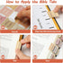 Bible Journaling Kit, Highlighters and Pens No Bleed, Laminated Tabs, Sticky Notes, Pencil Case, Study Supplies