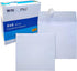 WINPAQ 6 x 6 Square Envelope | 70lb White, Peel and Seal | 100 counts/Pack for Invitation, Photo & Birthday Card