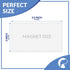 Business Card Magnets Pack of 100, Customize with Peel and Stick Adhesive for Personalized Magnetic Business Cards