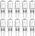 GY6.35 Light Bulbs, 120V 50W Crystal Clear Halogen Bulb 2 Pin, T4