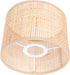 Yardwe Rattan Woven Lampshade Rattan Lamp Cover for Table Floor Lamps Elegant