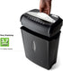 Aurora High Security Paper and Credit Card Shredder, 8-Sheet Cross-Cut with 3.7-Gallon Wastebasket
