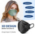 KN95 50 Pack 5 KN95 FENFEN Face Masks Disposable Adults - Layer Protection Dust Breathable Comfortable Respirator Women