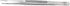 Scientific Labwares High Precision Stainless Steel Lab Tweezers/Forceps with Straight Broad Strong Point (6 in.)