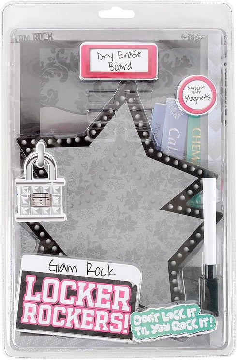 Locker Rockers - Glam Rock Dry Erase Board by The Wish Factory