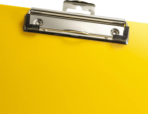 Officemate Recycled Plastic Clipboard, Letter Size, Yellow (83062)