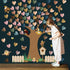 Boho Classroom Tree Bulletin Board Set with 3D Heart Shape Cutouts for School Teacher Wall Decor