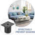 2pcs 5cm Cabilock Adjustable Aluminum Alloy Furniture Legs Heavy Duty Cabinet Support Feet Sofa Table Replacement Legs