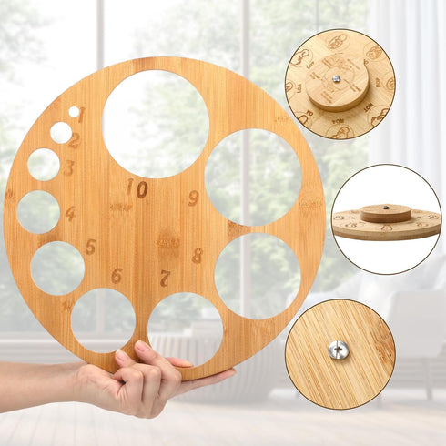 GlikCeil Cervical Dilation Board for Midwife Doula Birth and Midwife Fetal Position Tool Cervical Dilation Chart